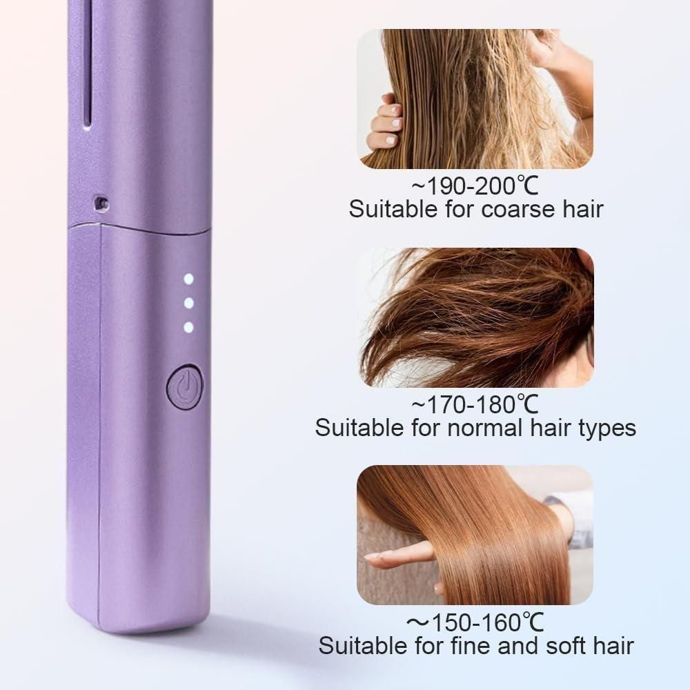 Cordless Travel Hair Straightener