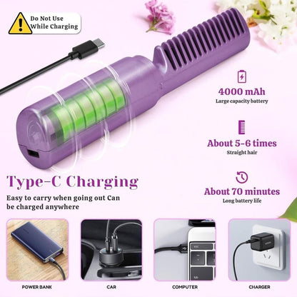 Cordless Travel Hair Straightener
